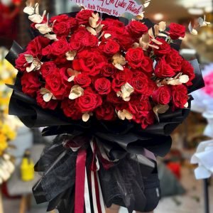 Bó Hoa Red Love Sang Trọng - CM8