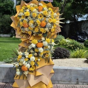 Kệ Hoa Chúc Mừng Doanh Nghiệp Phát Tài - KH15