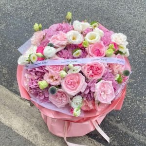Bó Hoa Hồng Phấn Công Chúa - CM10