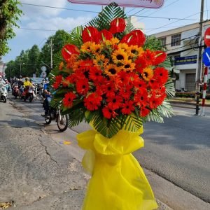 Kệ Hoa Chúc Mừng Truyền Thồng 1 Tầng – CM138