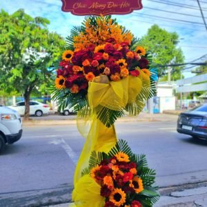 Kệ Hoa Chúc Mừng Truyền Thống – CM146
