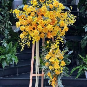 Kệ Hoa Vàng May Mắn - CM 212