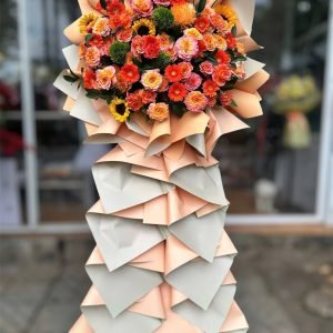 Kệ Hoa Chúc Mừng 1 Tầng Hiện Đại – KH116