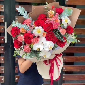 Bó Hoa Hồng Sang Chảnh Lãng Mạn – CM196