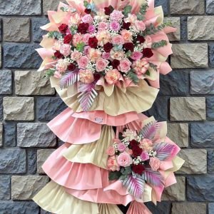 Kệ Hoa Chúc Mừng Doanh Nghiệp Nhẹ Nhàng – KH70