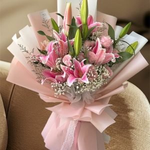 Bó Hoa Ly Mix Baby Sang Chảnh – CM217