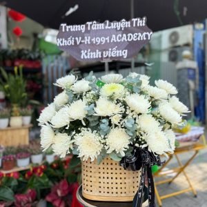 Giỏ Hoa Tang - HT26