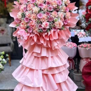 Kệ Hoa Chúc Mừng Doanh Nghiệp Tinh tế - CM78