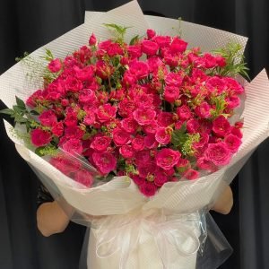 Bó Hoa Hồng Bung Đậm Thanh Xuân – CM223