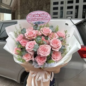 Bó Hoa Chúc Mừng Nàng Thơ Dịu Dàng – CM188