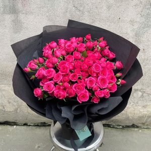 Bó Hoa Sofia Hồng Đậm Nàng Thơ – CM231