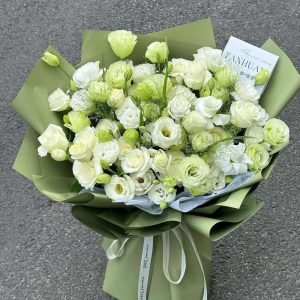 Bó Hoa Cát Tường Xanh Lá Thanh Lịch - CM106