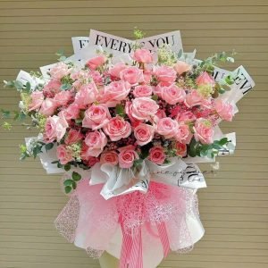 Bó Hồng Pastel Ngọt Ngào Tinh Tế - CM107