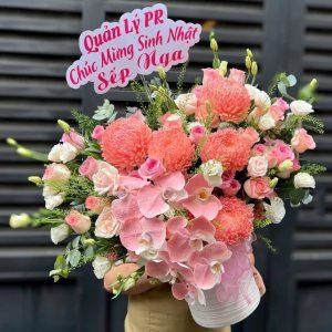 Giỏ Hoa Sinh Nhật Cao Cấp – GH93