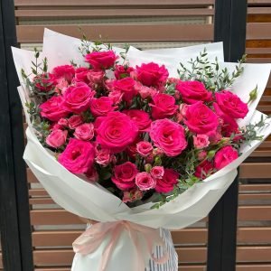 Bó Hoa Sofia Hàn Quốc Nắng Hồng  - CM108