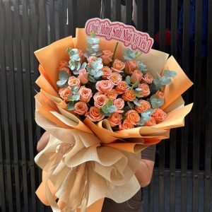Bó Hoa Cam Đất Nàng Thơ - CM130