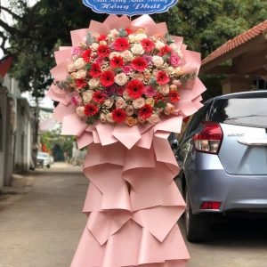Kệ Hoa Khai Trương 1 Tầng Sang Trọng - KH34