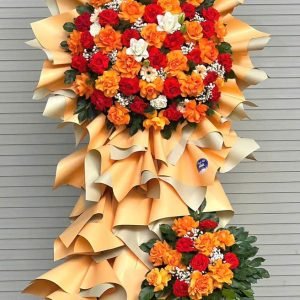 Kệ Hoa Chúc Mừng Đại Hội Rực Rỡ – KH49