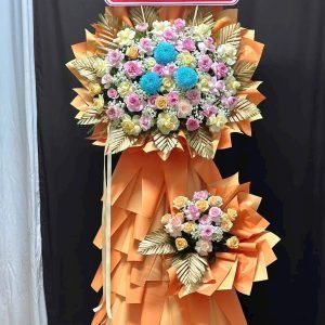 Kệ Hoa Chúc Mừng 2 Tầng Độc Đáo – KH56