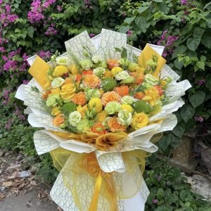 Bó Hoa Rừng Xanh Tươi Mát  – CM258