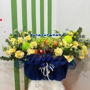 Giỏ Trái Cây & Hoa Tươi – GT47