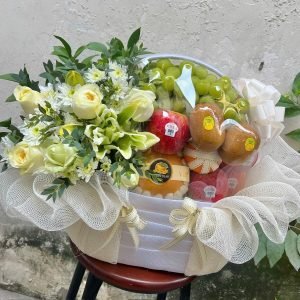 Giỏ Trái Cây Kính Viếng Cao Cấp - GT58