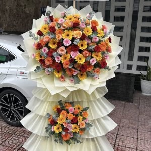 Kệ Hoa Khai Trương Sang Trọng – CM226